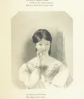 An illustration from The Poet and the Painter; or Gems of Art and Song (1869)