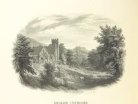 An illustration from The Poet and the Painter; or Gems of Art and Song (1869)