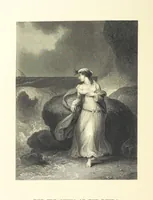 An illustration from The Poet and the Painter; or Gems of Art and Song (1869)