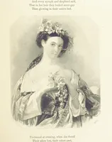 An illustration from The Poet and the Painter; or Gems of Art and Song (1869)