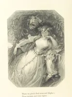 An illustration from The Poet and the Painter; or Gems of Art and Song (1869)