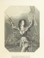 An illustration from The Poet and the Painter; or Gems of Art and Song (1869)