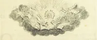 An illustration from The Works of Mr. Alexander Pope. 2 vol. (Vol. 2: Essay on Man.-Epistles to several persons.-Satires of Horace.-Satires of Dr John Donne.-Epitaphs.-The Dunciad.) (1717)