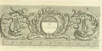 An illustration from The Works of Mr. Alexander Pope. 2 vol. (Vol. 2: Essay on Man.-Epistles to several persons.-Satires of Horace.-Satires of Dr John Donne.-Epitaphs.-The Dunciad.) (1717)