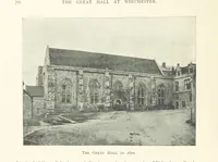 An illustration from The Great Hall, Winchester Castle (1899)