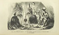 An illustration from The Gipsy Boy: a romance of the woods and wilds (1847)