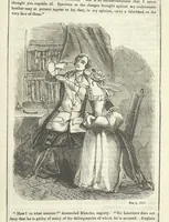 An illustration from The Gipsy Boy: a romance of the woods and wilds (1847)