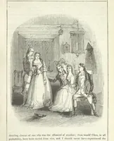 An illustration from The Gipsy Boy: a romance of the woods and wilds (1847)