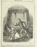 An illustration from The Gipsy Boy: a romance of the woods and wilds (1847)