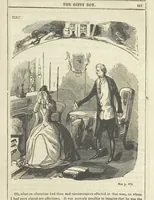 An illustration from The Gipsy Boy: a romance of the woods and wilds (1847)