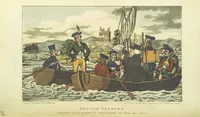 Picture 7 of 20 from The Tour of Doctor Prosody, in search of the antique and picturesque, through Scotland, the Hebrides, the Orkney, and Shetland Isles. Illustrated by twenty humorous plates (1821), leaf 136