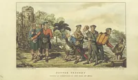 Picture 12 of 20 from The Tour of Doctor Prosody, in search of the antique and picturesque, through Scotland, the Hebrides, the Orkney, and Shetland Isles. Illustrated by twenty humorous plates (1821), leaf 190