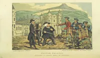 An illustration from The Tour of Doctor Prosody, in search of the antique and picturesque, through Scotland, the Hebrides, the Orkney, and Shetland Isles. Illustrated by twenty humorous plates (1821)