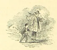 An illustration from The Door without a Knocker, and other tales (1875)