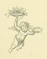 An illustration from The Quiver of Love. A collection of Valentines ancient and modern. With illustrations, in colors, ... by W. Crane and Kate Greenaway (1876)