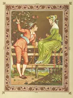 Picture 1 of 48 from The Quiver of Love. A collection of Valentines ancient and modern. With illustrations, in colors, ... by W. Crane and Kate Greenaway (1876), leaf 8