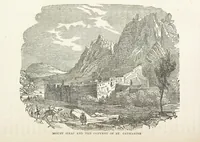 An illustration from The Handwriting of God in Egypt, Sinai, and the Holy Land: the records of a journey from the great Valley of the West to the Sacred Places of the East. ... With maps, diagrams, and ... illustrations (1867)