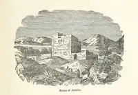 An illustration from The Handwriting of God in Egypt, Sinai, and the Holy Land: the records of a journey from the great Valley of the West to the Sacred Places of the East. ... With maps, diagrams, and ... illustrations (1867)