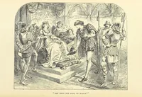 An illustration from The Goldsmith's Ward: a tale of London City in the 15th century ... With ... illustrations (1891)