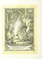 An illustration from Hieronymus. Lebensbilder aus der Baar und dem Schwarzwalde, entworfen und geschildert von L. Reich, mit der Feder auf Stein gezeichnet von J. N. Heinemann (1885)