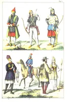 Picture 1 of 50 from Die Völker der Erde nach ihrer Eigenthümlichkeit in Regierungsform, Sitten und Nationaltracht durch Wort und Bild, geschildert nach den Werken eines Barrow, H. Barth, Catlin, etc. Herausgegeben von A. B. Reichenbach. Mit 50 Tafeln colorirten Abbildungen (1859), leaf 437