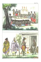 Picture 24 of 50 from Die Völker der Erde nach ihrer Eigenthümlichkeit in Regierungsform, Sitten und Nationaltracht durch Wort und Bild, geschildert nach den Werken eines Barrow, H. Barth, Catlin, etc. Herausgegeben von A. B. Reichenbach. Mit 50 Tafeln colorirten Abbildungen (1859), leaf 483