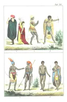 Picture 29 of 50 from Die Völker der Erde nach ihrer Eigenthümlichkeit in Regierungsform, Sitten und Nationaltracht durch Wort und Bild, geschildert nach den Werken eines Barrow, H. Barth, Catlin, etc. Herausgegeben von A. B. Reichenbach. Mit 50 Tafeln colorirten Abbildungen (1859), leaf 493