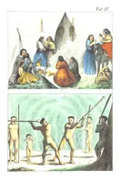 Picture 37 of 50 from Die Völker der Erde nach ihrer Eigenthümlichkeit in Regierungsform, Sitten und Nationaltracht durch Wort und Bild, geschildert nach den Werken eines Barrow, H. Barth, Catlin, etc. Herausgegeben von A. B. Reichenbach. Mit 50 Tafeln colorirten Abbildungen (1859), leaf 509