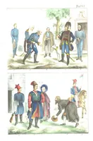 Picture 43 of 50 from Die Völker der Erde nach ihrer Eigenthümlichkeit in Regierungsform, Sitten und Nationaltracht durch Wort und Bild, geschildert nach den Werken eines Barrow, H. Barth, Catlin, etc. Herausgegeben von A. B. Reichenbach. Mit 50 Tafeln colorirten Abbildungen (1859), leaf 521