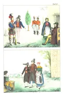 An illustration from Die Völker der Erde nach ihrer Eigenthümlichkeit in Regierungsform, Sitten und Nationaltracht durch Wort und Bild, geschildert nach den Werken eines Barrow, H. Barth, Catlin, etc. Herausgegeben von A. B. Reichenbach. Mit 50 Tafeln colorirten Abbildungen (1859)