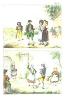 Picture 47 of 50 from Die Völker der Erde nach ihrer Eigenthümlichkeit in Regierungsform, Sitten und Nationaltracht durch Wort und Bild, geschildert nach den Werken eines Barrow, H. Barth, Catlin, etc. Herausgegeben von A. B. Reichenbach. Mit 50 Tafeln colorirten Abbildungen (1859), leaf 529