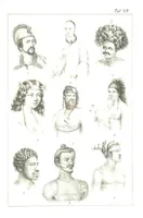An illustration from Die Völker der Erde nach ihrer Eigenthümlichkeit in Regierungsform, Sitten und Nationaltracht durch Wort und Bild, geschildert nach den Werken eines Barrow, H. Barth, Catlin, etc. Herausgegeben von A. B. Reichenbach. Mit 50 Tafeln colorirten Abbildungen (1859)