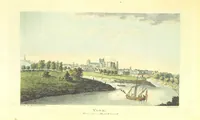 An illustration from The Travels and Memoirs of Sir John Reresby, Bart. The former (now first published) exhibiting a view of the Governments and Society in the principal States, and Courts of Europe during the time of Cromwell's usurpation: the latter containing anecdotes and secret history of the Courts of Charles II. and James II (1813)