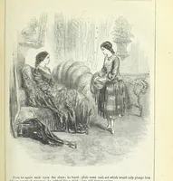 An illustration from Ellen Percy: or, the Memoirs of an Actress (1856)