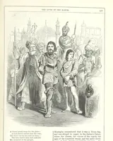 An illustration from The Loves of the Harem: a tale of Constantinople (1855)