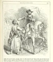 An illustration from The Loves of the Harem: a tale of Constantinople (1855)