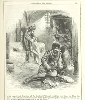 An illustration from The Loves of the Harem: a tale of Constantinople (1855)