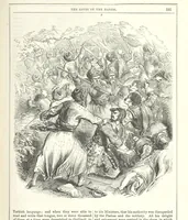 An illustration from The Loves of the Harem: a tale of Constantinople (1855)