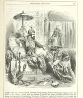 An illustration from The Loves of the Harem: a tale of Constantinople (1855)