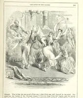An illustration from The Loves of the Harem: a tale of Constantinople (1855)