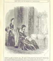An illustration from Mary Price; or, the Memoirs of a servant-maid ... Illustrated with fifty-two engravings by F. Gilbert (1852)
