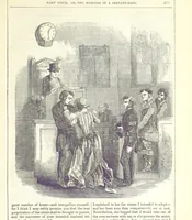 An illustration from Mary Price; or, the Memoirs of a servant-maid ... Illustrated with fifty-two engravings by F. Gilbert (1852)