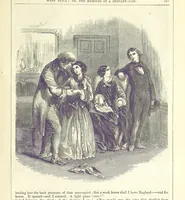 An illustration from Mary Price; or, the Memoirs of a servant-maid ... Illustrated with fifty-two engravings by F. Gilbert (1852)