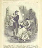 An illustration from Mary Price; or, the Memoirs of a servant-maid ... Illustrated with fifty-two engravings by F. Gilbert (1852)