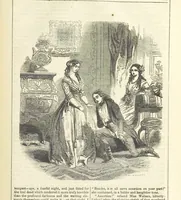 An illustration from The Mysteries of the Court of London ... With ... illustrations (1849)
