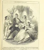 An illustration from The Mysteries of the Court of London ... With ... illustrations (1849)