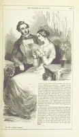 An illustration from The Mysteries of the Court of London ... With ... illustrations (1849)