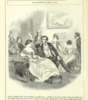 An illustration from The Mysteries of the Court of London ... With ... illustrations (1849)