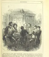 An illustration from The Mysteries of the Court of London (1850)