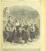 An illustration from The Mysteries of the Court of London (1850)